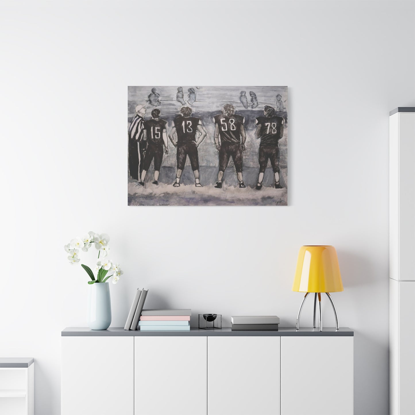 Coin Toss (canvas print)