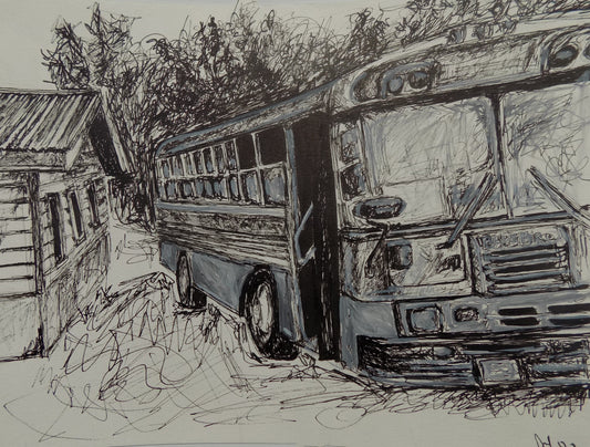 Bus in Belize