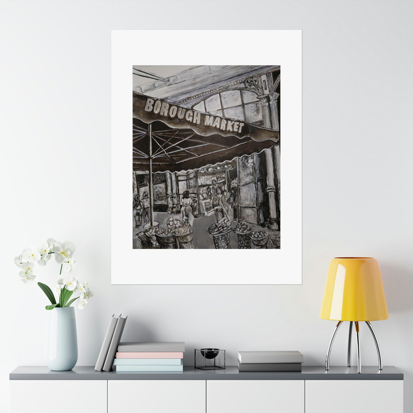 Borough Market - London (unframed print)