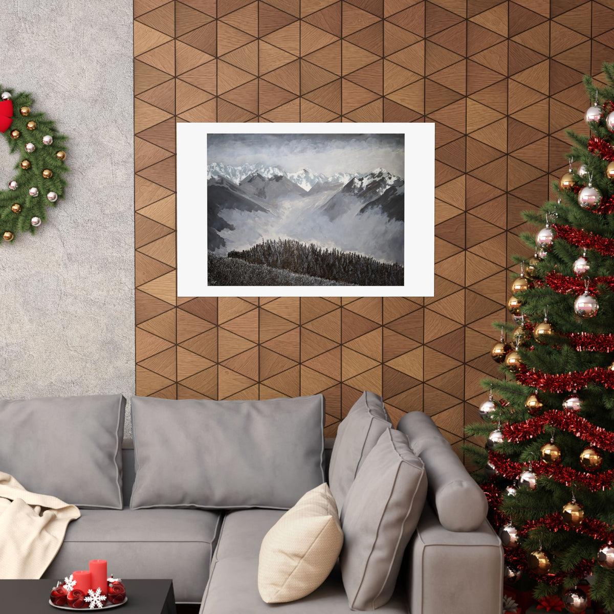 Hurricane Ridge  Matte Horizontal Posters