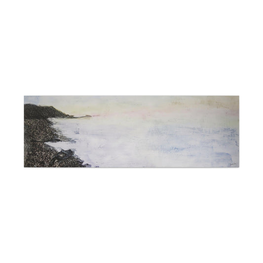 Lake Superior horizon - pastel (canvas print)