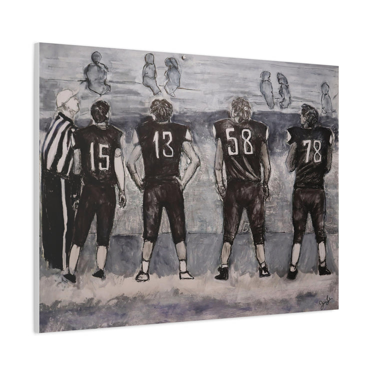 Coin Toss (canvas print)