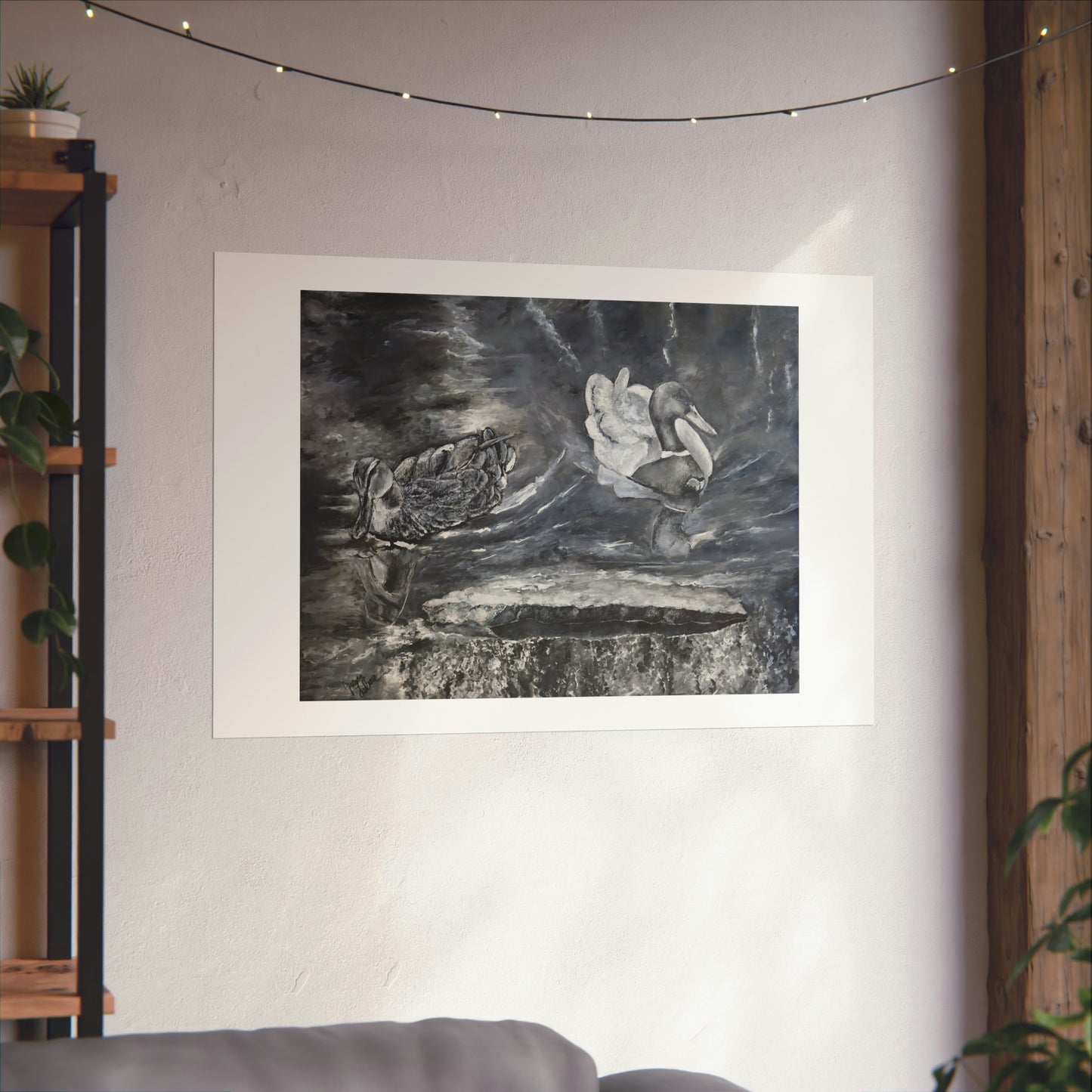 Door County ducks (unframed print)