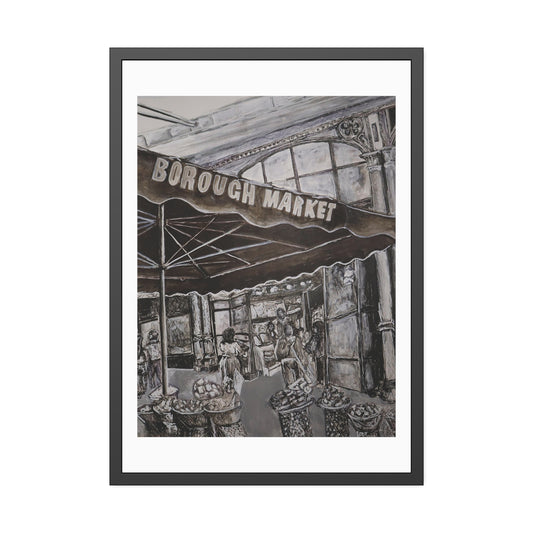 Borough Market (framed print)