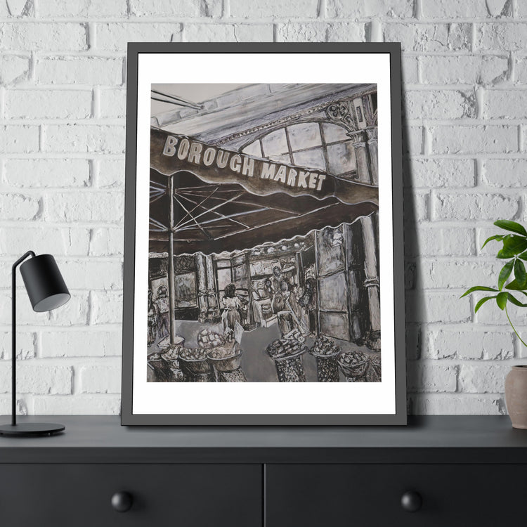 Borough Market (framed print)