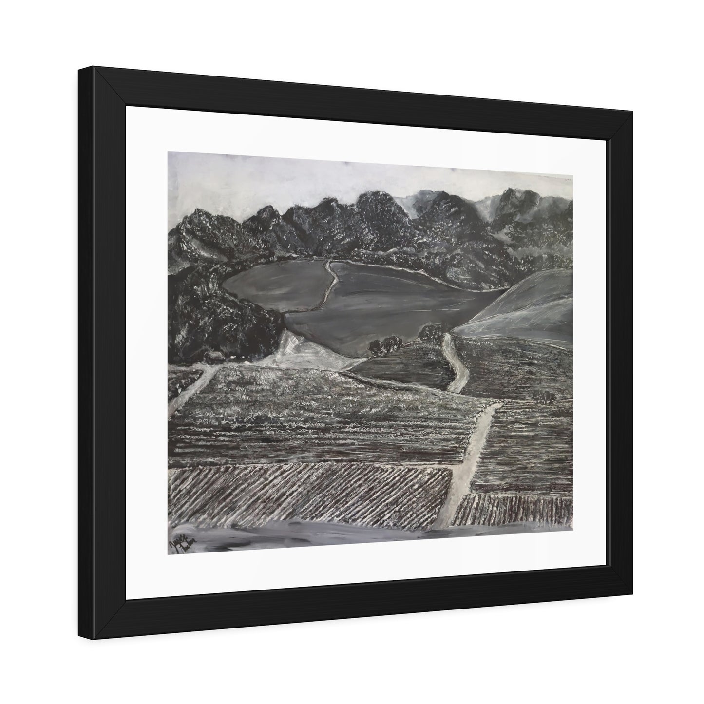Wine Country (framed print)