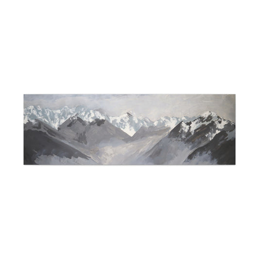 Hurricane Ridge horizon (canvas print)