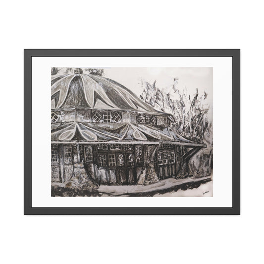 Carousel (framed print)