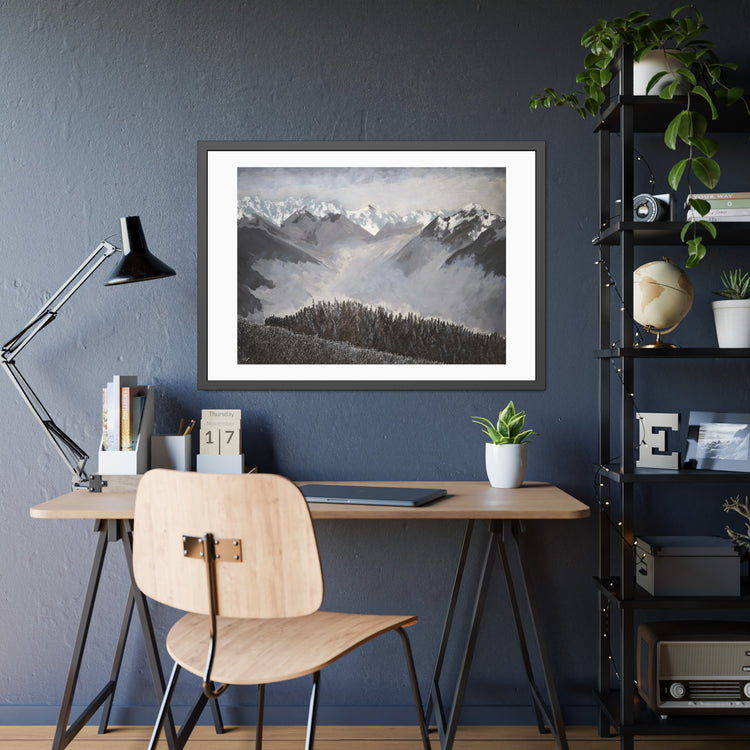 Hurricane Ridge (framed print)