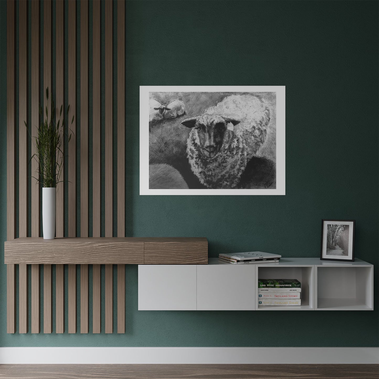 Mamma Sheep Art Print