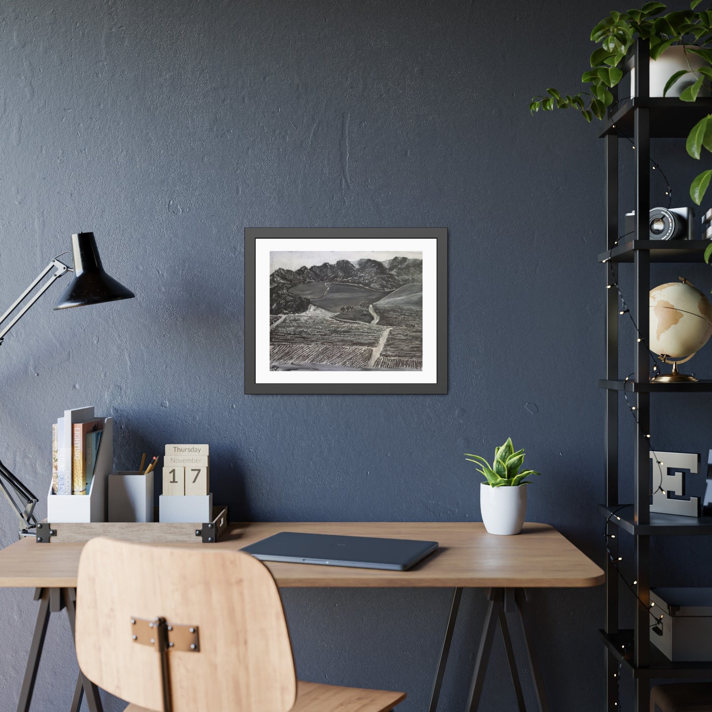 Wine Country (framed print)