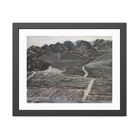 Wine Country (framed print)