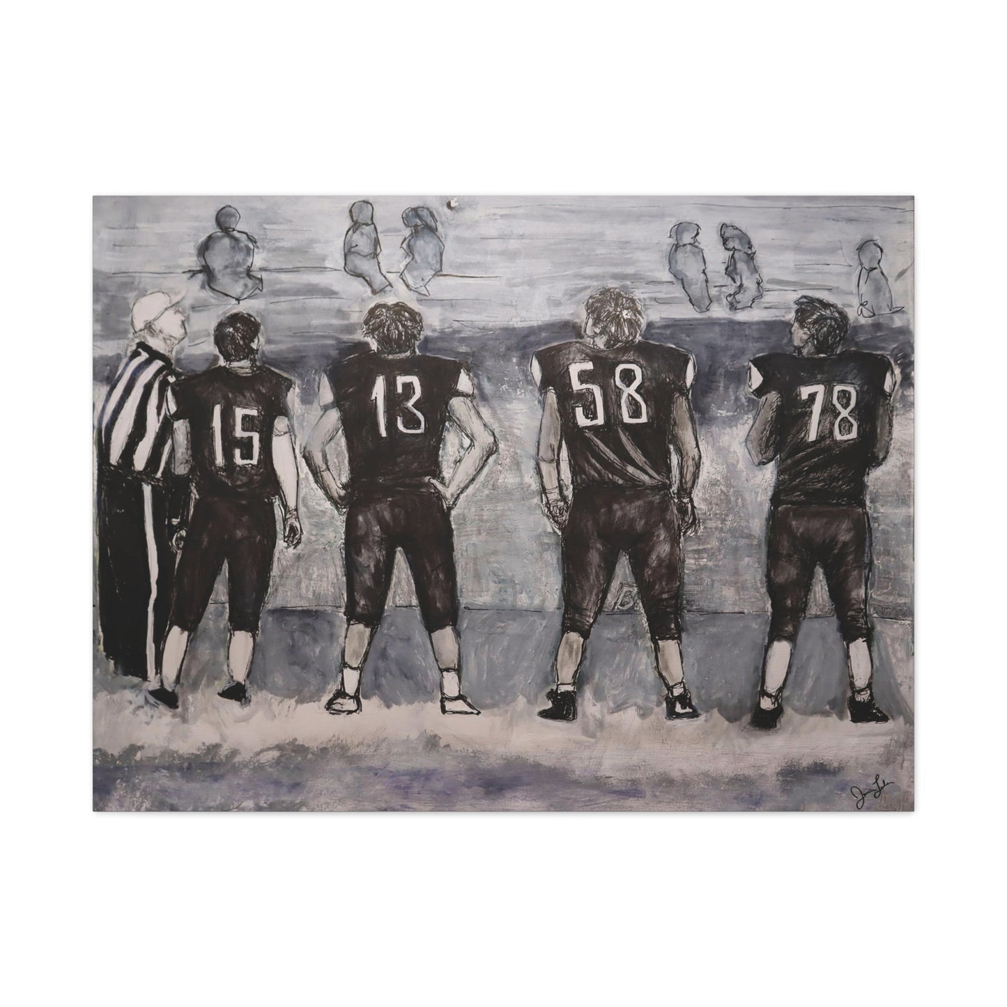 Coin Toss (canvas print)
