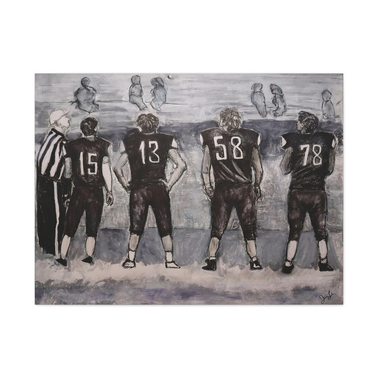 Coin Toss (canvas print)